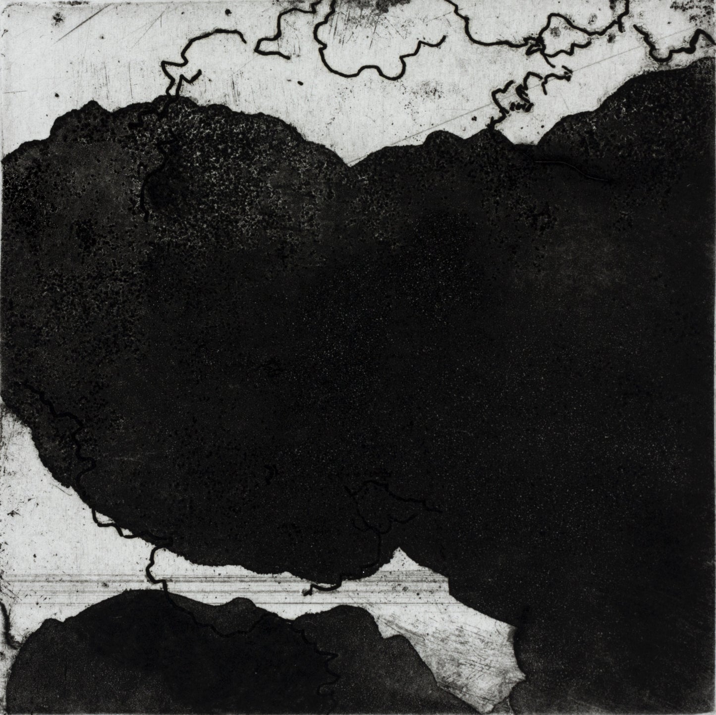 Up There, H 6 cm x B 6 cm