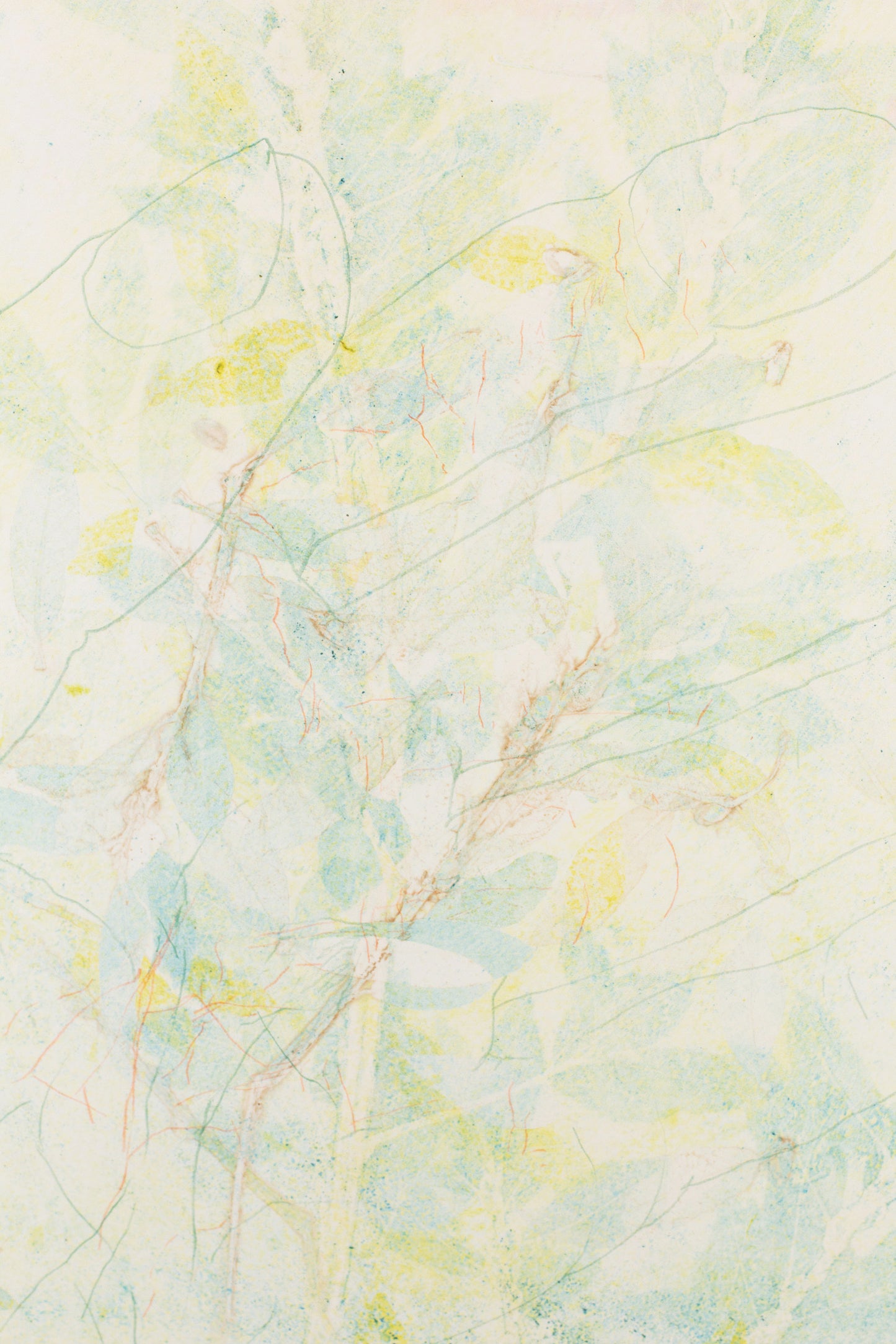 Hand in the Bushes, 54 x 78 cm - Verkauft