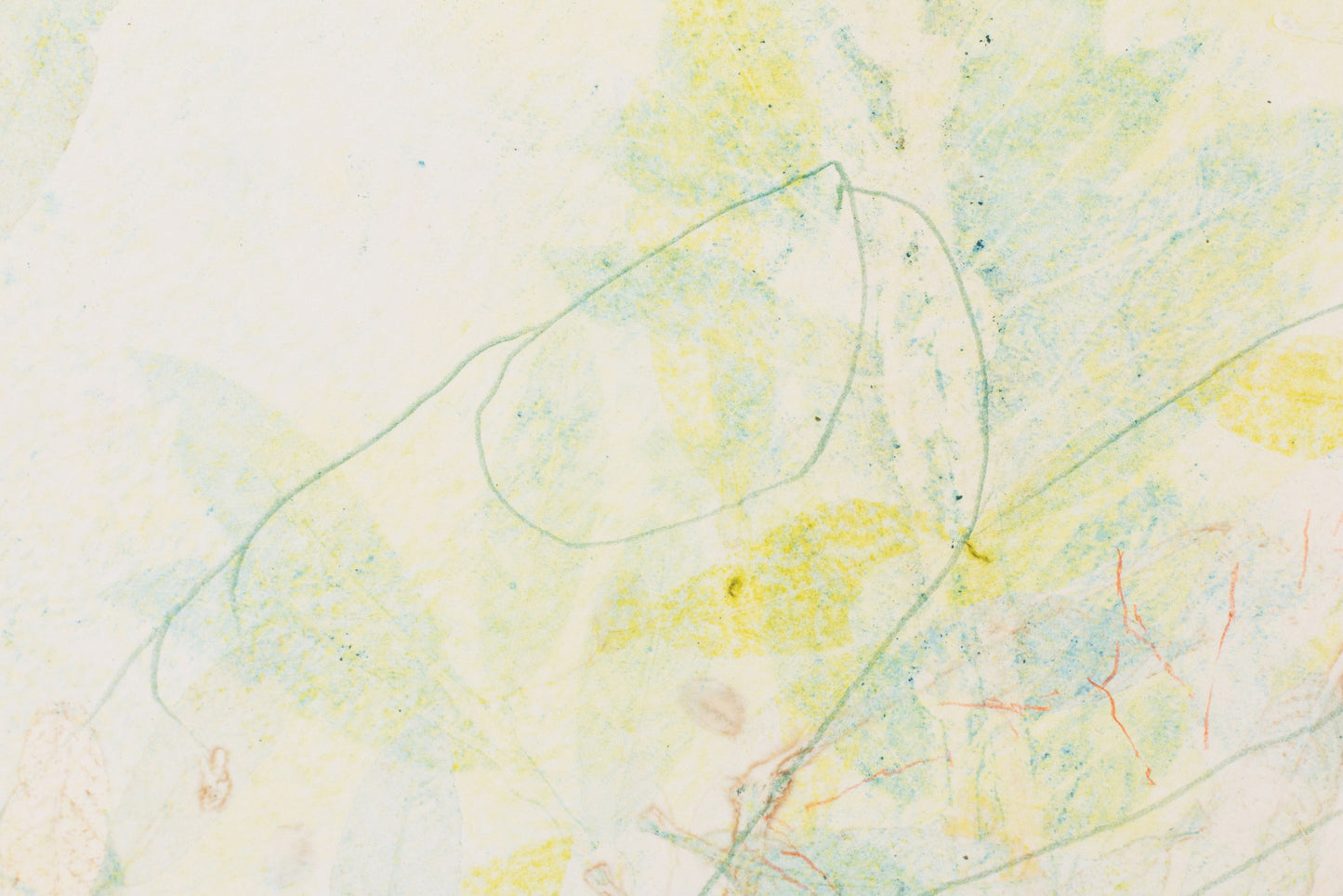 Hand in the Bushes, 54 x 78 cm - Verkauft