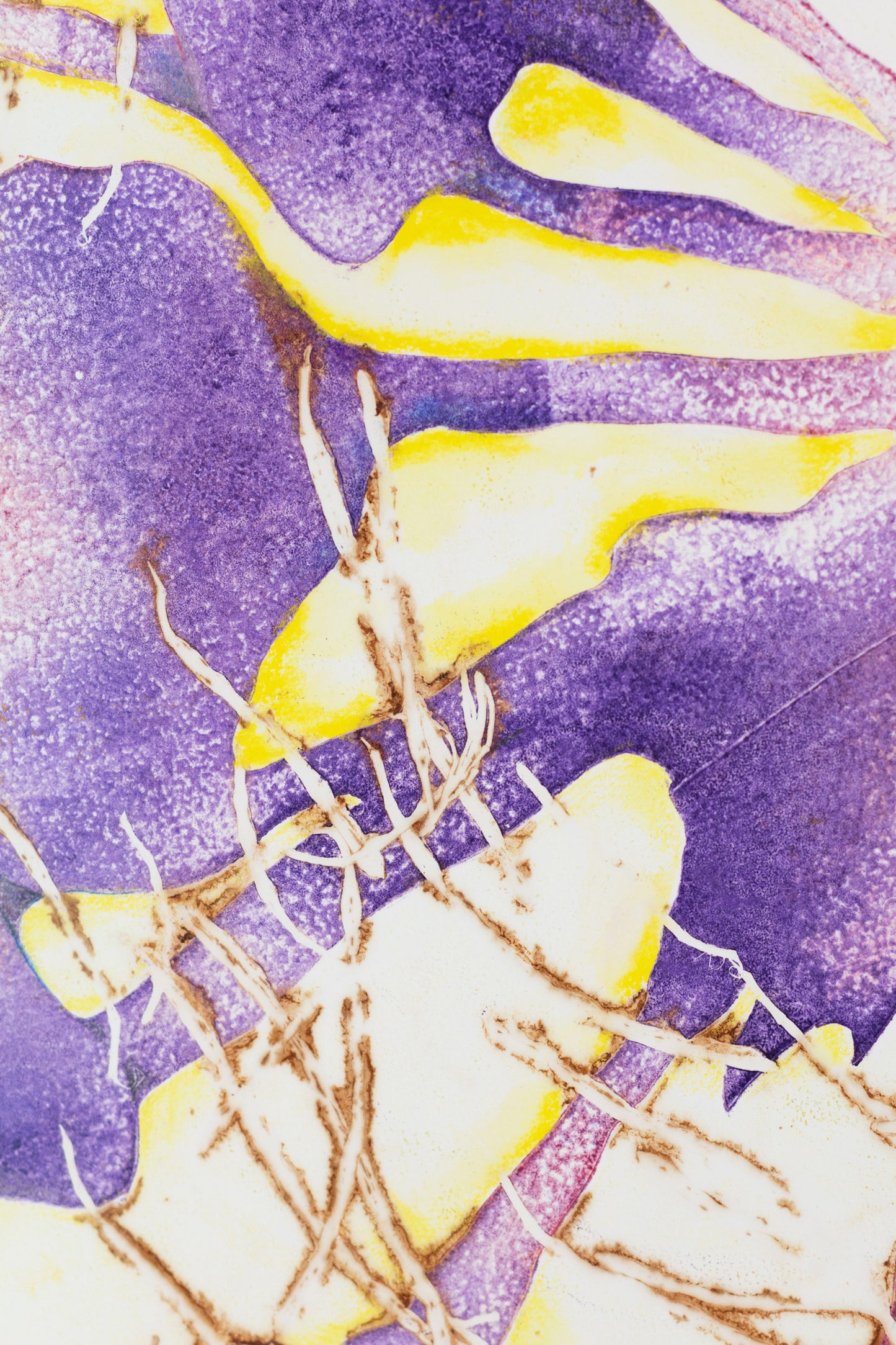 Auf Sendung, 120 x 90 x 1 cm