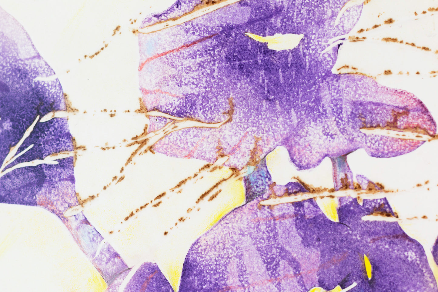 Auf Sendung, 120 x 90 x 1 cm