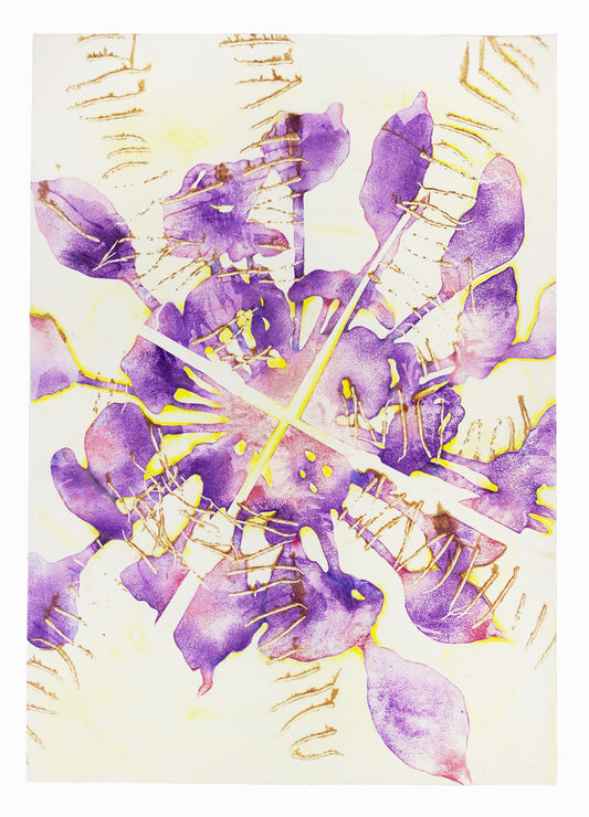 Auf Sendung, 120 x 90 x 1 cm