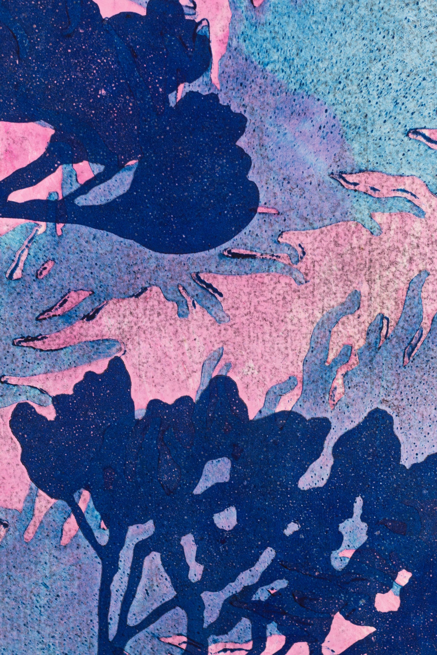 Pink Evening, 54 x 54 cm