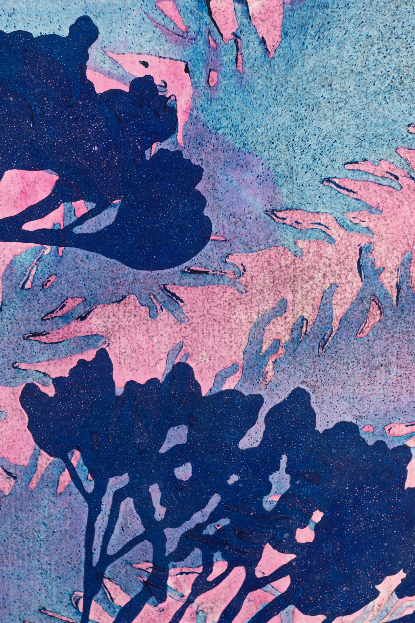 Pink Evening, 54 x 54 cm