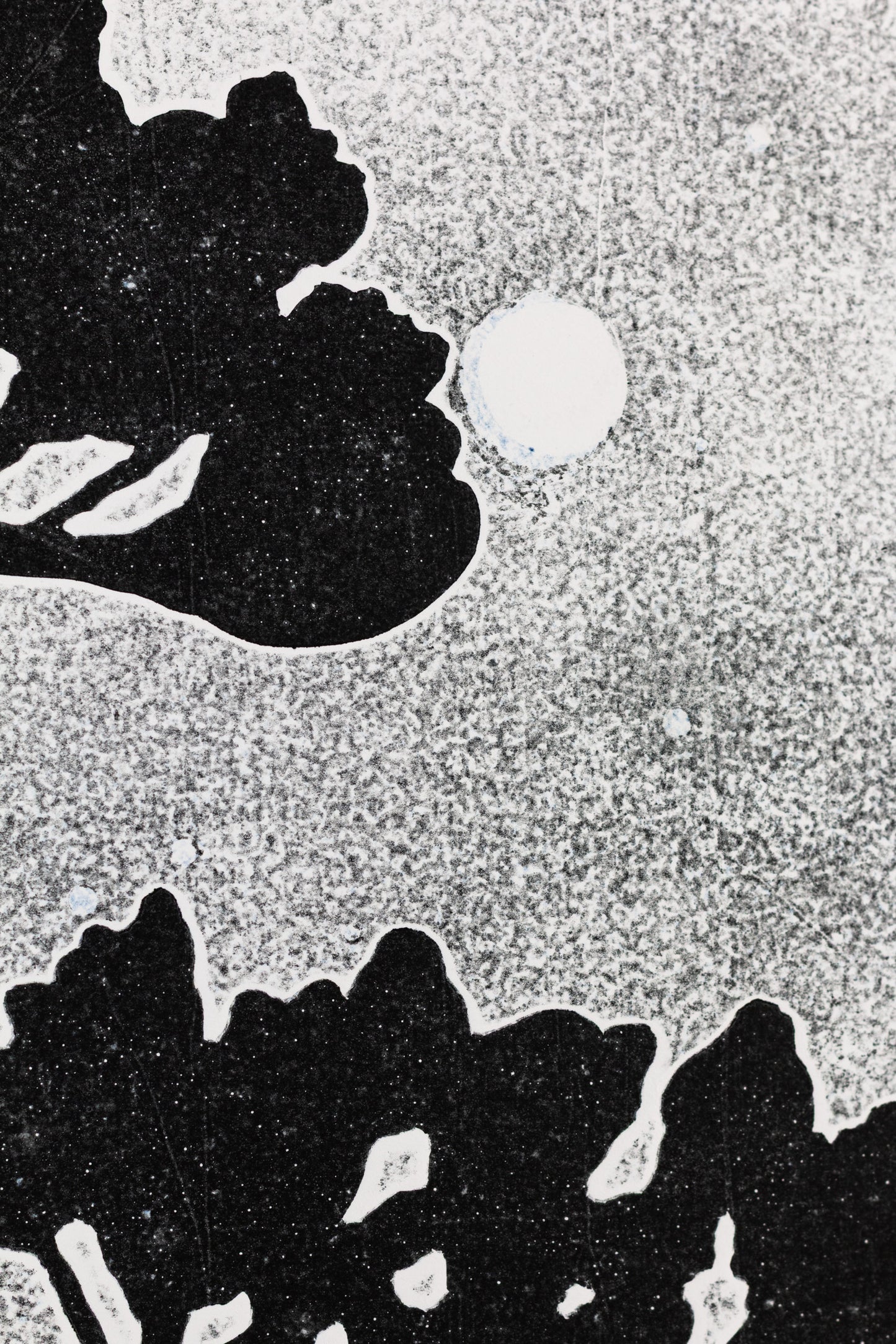 Fullmoonview, 57 x 57 cm