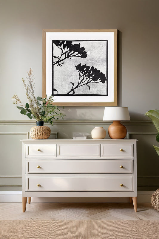 Fullmoonview, 57 x 57 cm