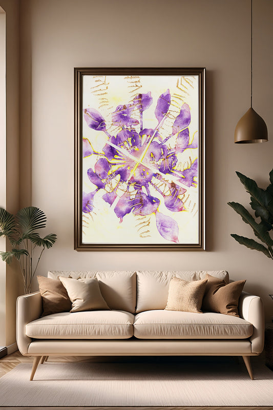 Auf Sendung, 120 x 90 x 1 cm