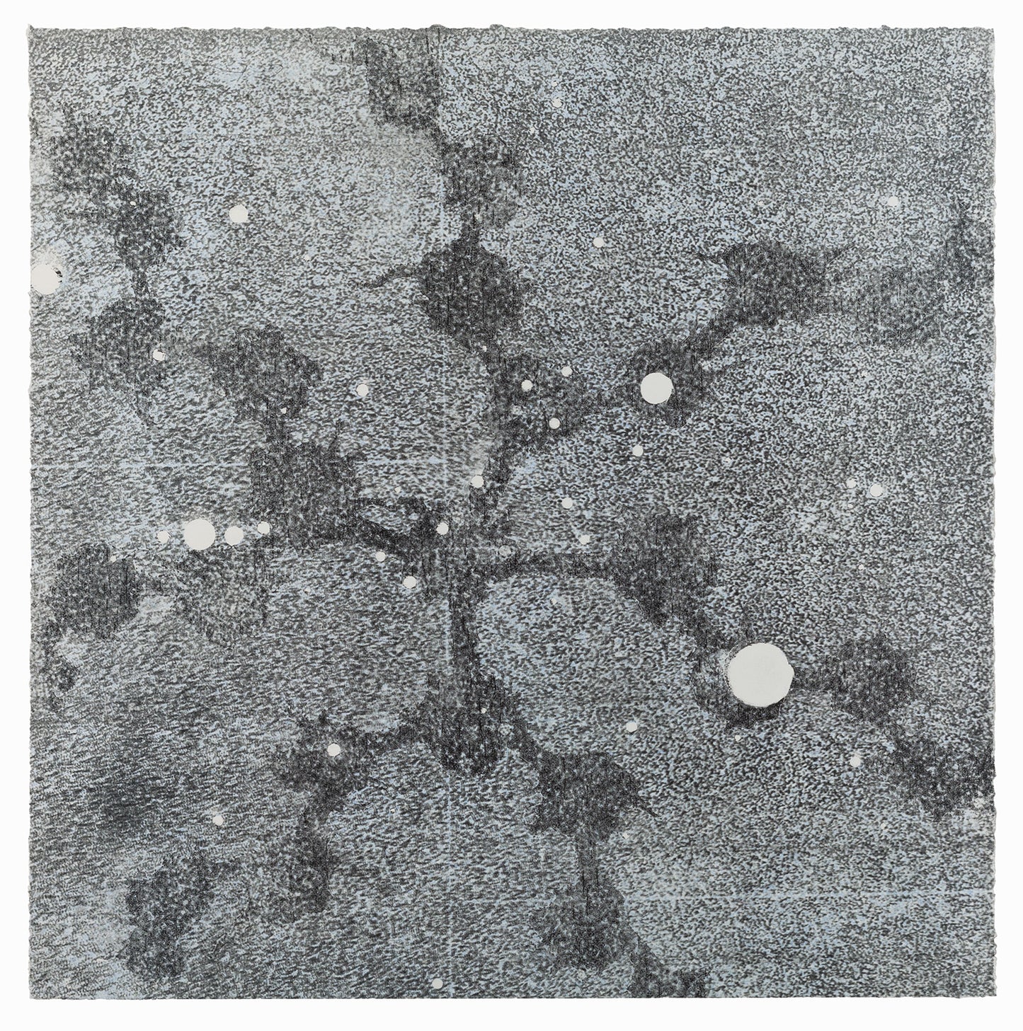 Foggy Juggler, 54 x54 cm